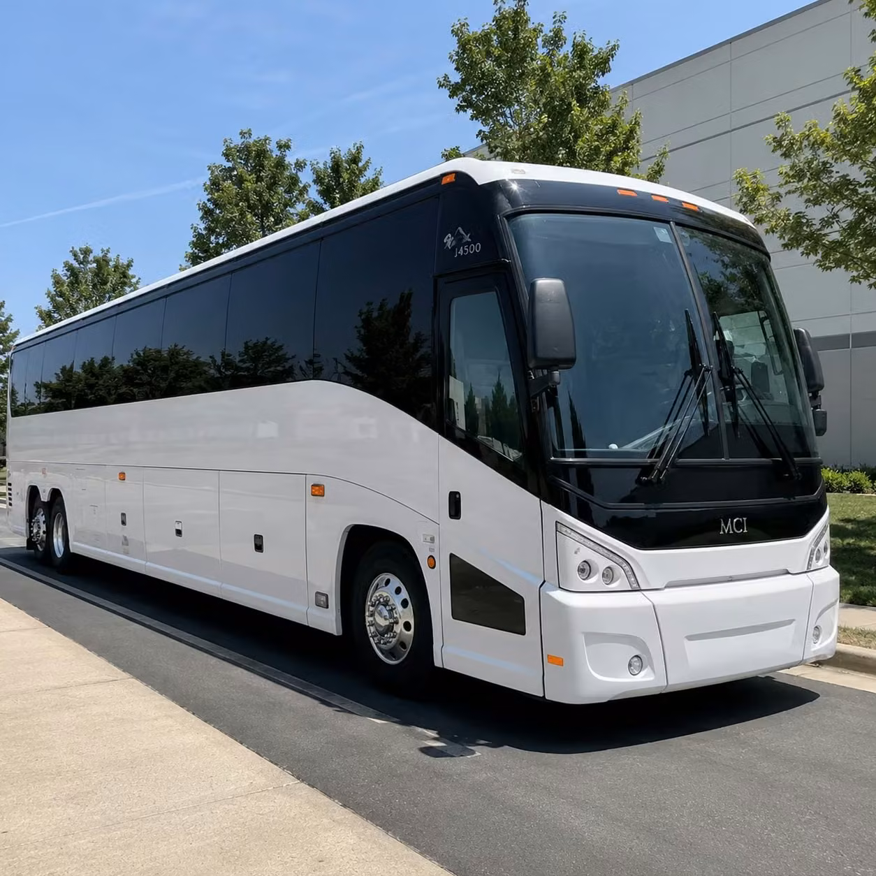 56 passenger charter bus