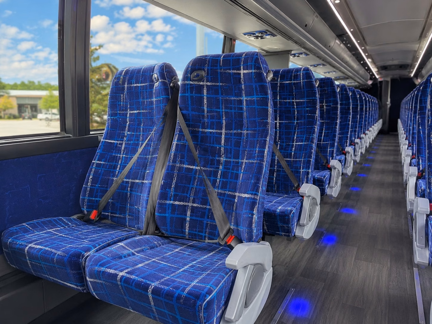 south fulton charter bus interior